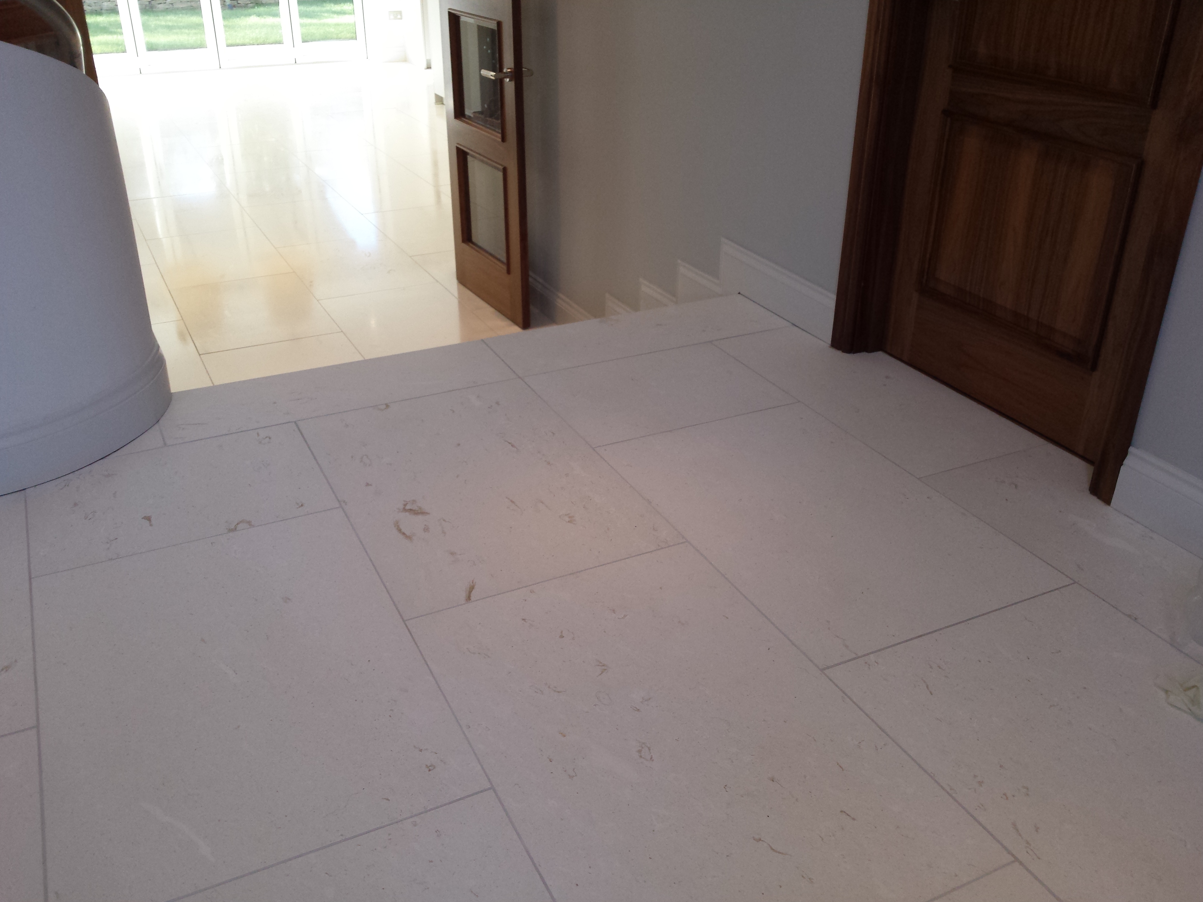 Limestone floor cleaning and sealing Witney