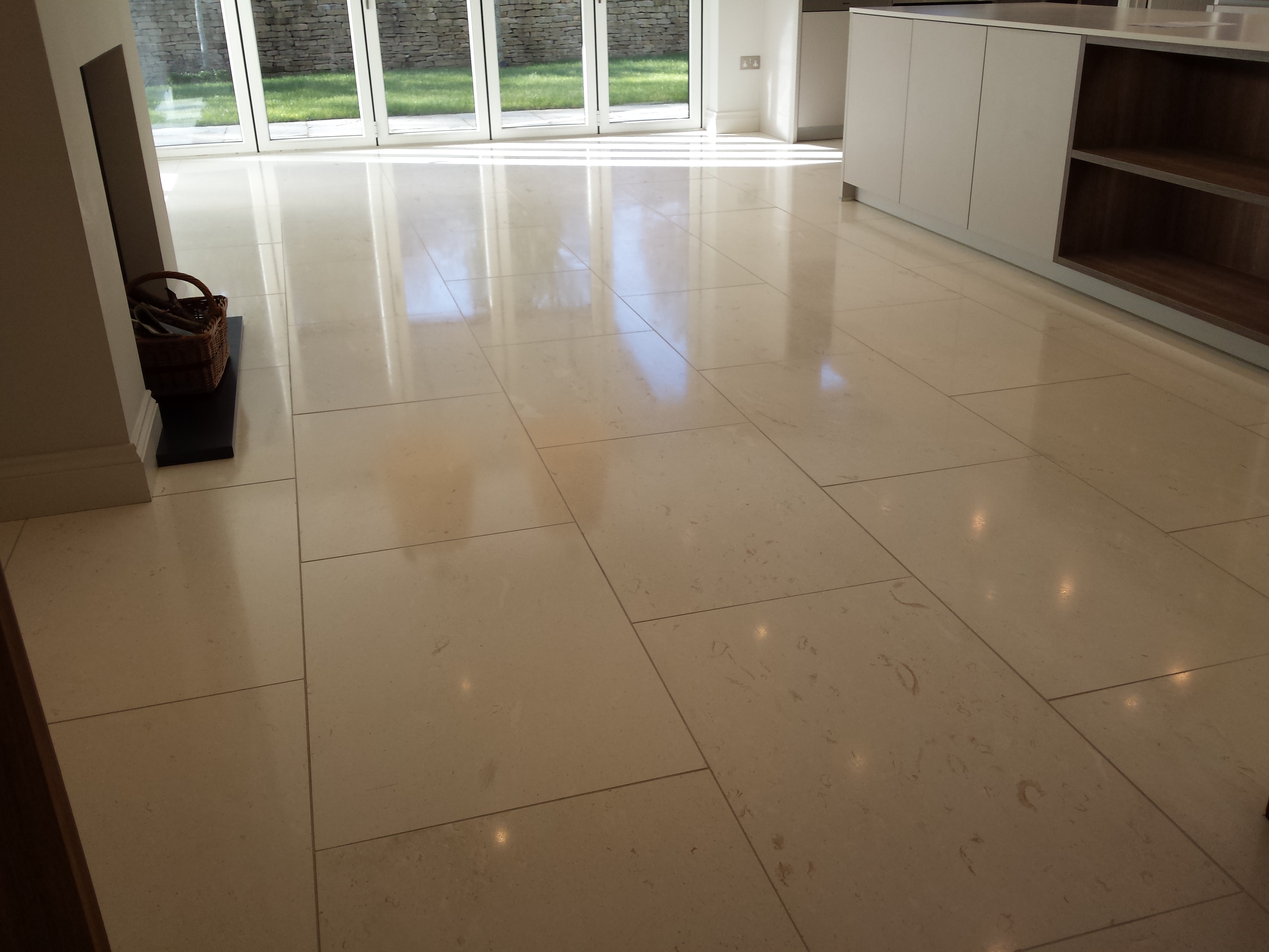 Limestone floor cleaning and sealing Witney
