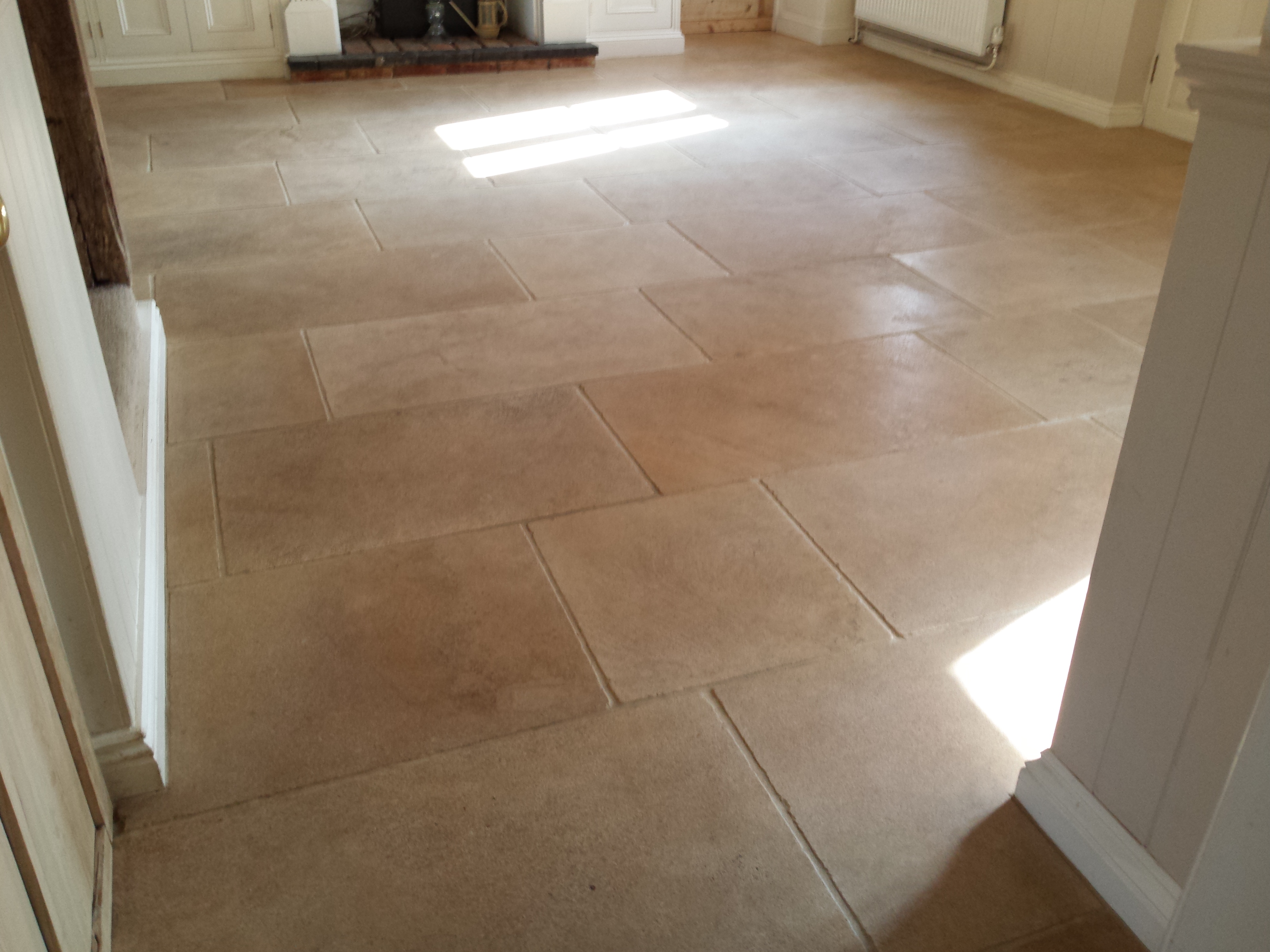 Limestone cleaning and sealing Oxfordshire